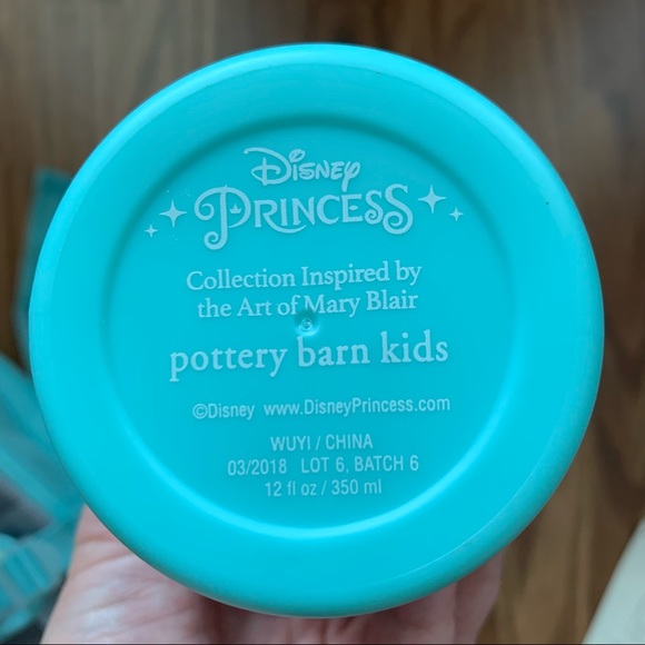 Pottery Barn Disney Princess Backpack water bottle - Picture 12 of 16